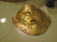 19 - Museo di Micene - Maschera di Agamennone